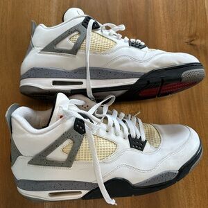 Men’s Air Jordan IV ‘White Cement’ - Size 14